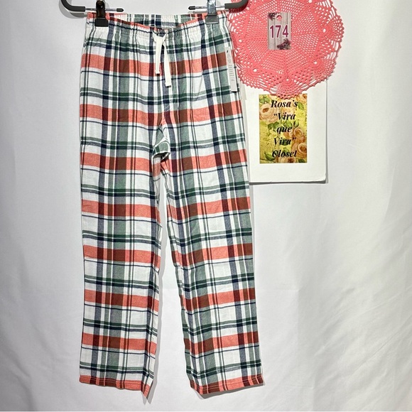Treasure & Bond NWT Kids Flannel Plaid Pajama Pants Large (10/12) - Picture 2 of 8